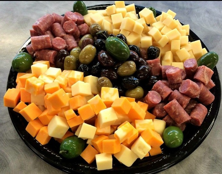 Cheese Cubes Olives Cacciatore